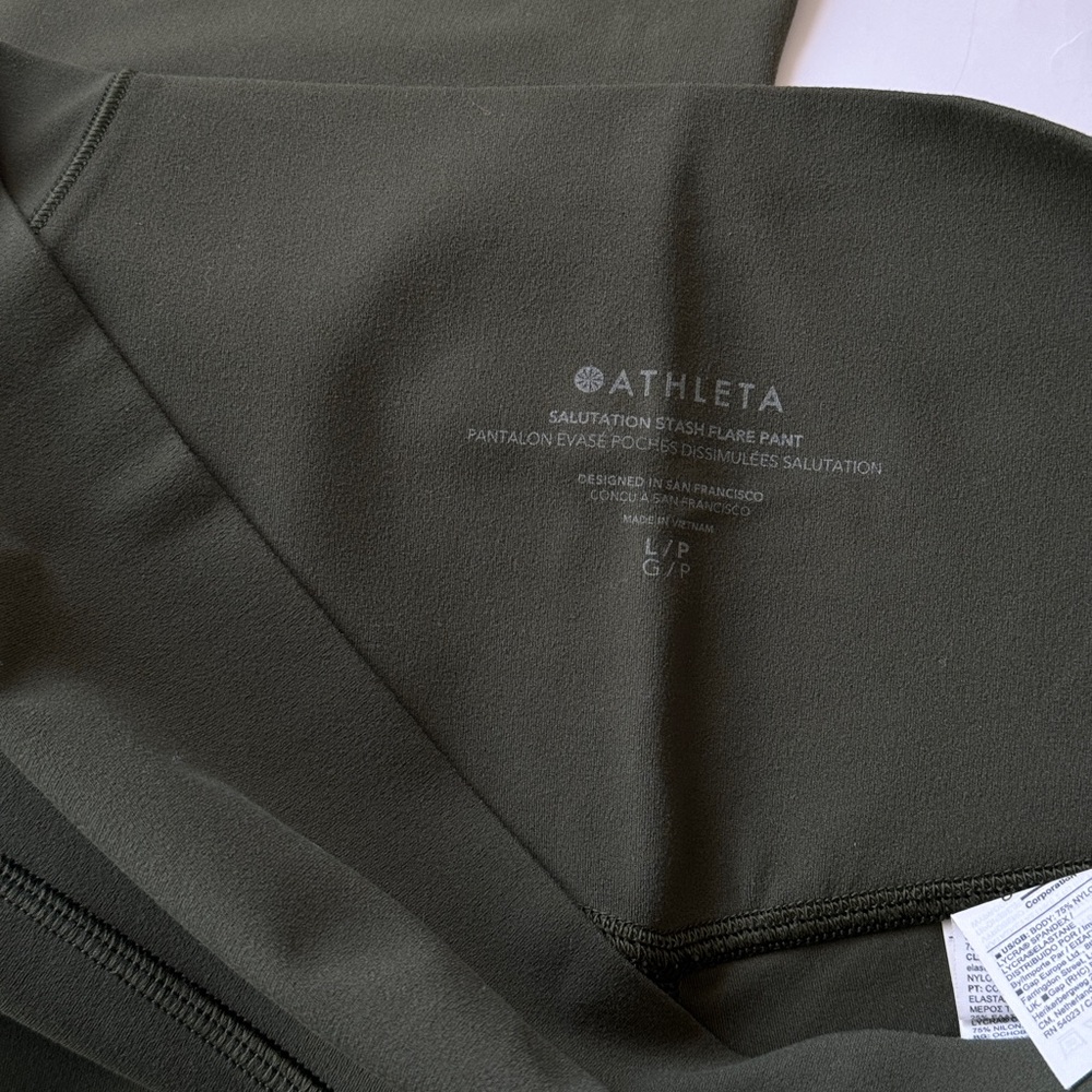 Athleta Salutation Stash High Rise Flare Pant